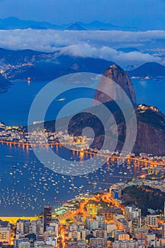 Copacabana Beach and Ipanema beach in Rio de Janeiro, Brazil