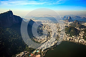 Copacabana Beach and Ipanema beach in Rio de Janeiro, Brazil