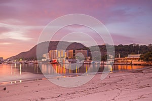 Copacabana Beach and Ipanema beach in Rio de Janeiro, Brazil