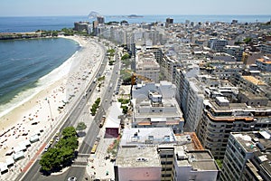 Copacabana Beach panorama