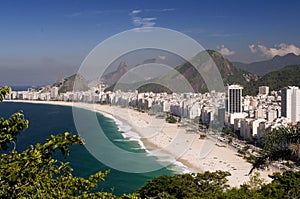 Copacabana Beach in Rio de Janeiro photo