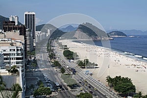 Copacabana Beach Rio de Janeiro Brazil