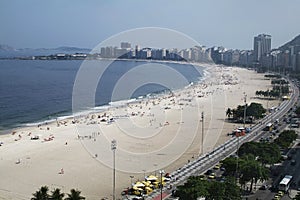 Copacabana beach Rio de Janeiro Brazil