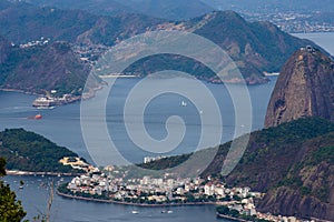 Copacabana View on Sugar Loaf Mountain