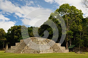 Copan Mayan ruins in Honduras photo