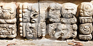 Copan Mayan ruins in Honduras photo
