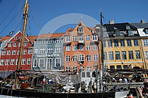 Copenaghen NyHavn Harbor