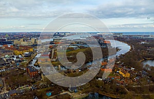 Copenhagen from Above: A Contrast of Old and New in the Danish Capital