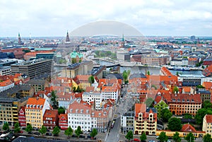 Copenhagen aerial