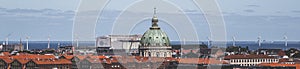 Copenhagen city and canal Nyhavn in Denmark