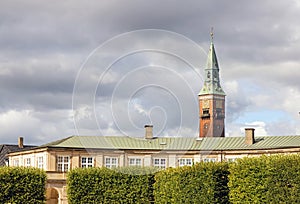 Copenhagen City Hall in central Copenhagen, Denmark.