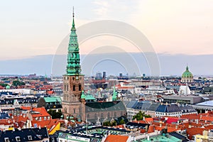 Copenhagen City Skyline