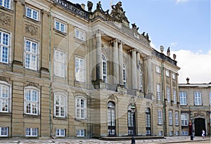 Copenhagen, Denmark, Amalienborg Palace.