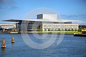 COPENHAGEN, DENMARK - AUGUST 15, 2016 The Copenhagen Opera House