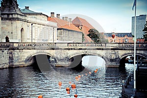 Copenhagen, Denmark - bridge on the river