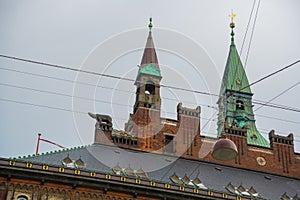 COPENHAGEN, DENMARK: The City Hall Square is a public square in the centre of Copenhagen, Denmark