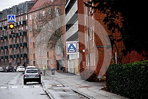 Deutsche Aldi grocerey store in danish capital Copenhagen