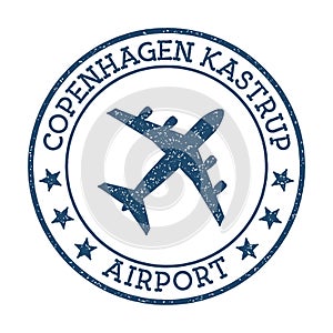 Copenhagen Kastrup Airport logo.