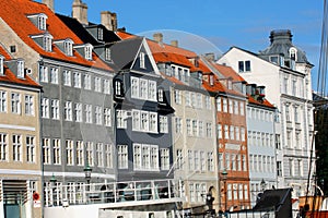 Copenhagen Nyhavn colorful houses