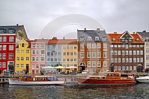 Copenhagen Nyhavn Harbor
