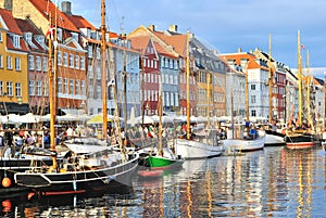 Copenhagen, Nyhavn harbor