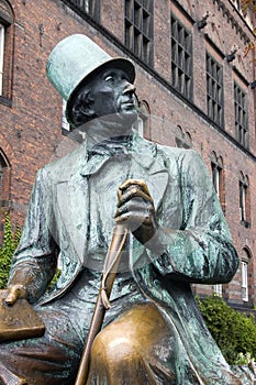 Copenhagen Statue Andersen photo