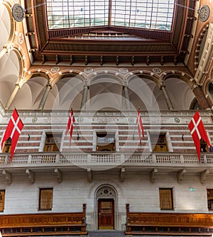 Copenhagen town hall Interior