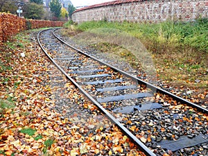 Copenhagen train rails