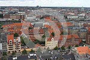 Copenhagen, view from above