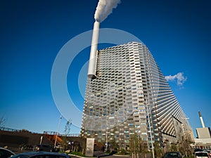 The Copenhill building on Amager, designed by Bjarke Ingels