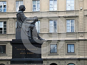 Copernicus memorial in Warsaw photo