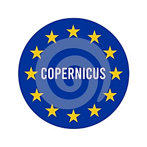 Copernicus programme symbol icon photo