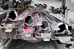 Copier carcass under repair