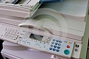 Copier machine photo