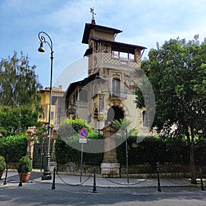 Coppedè quarter in Rome by Gino Coppedè architect