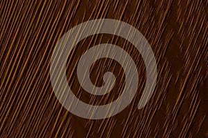 Copper abstract plastic foil background with 3d effect and bubbles