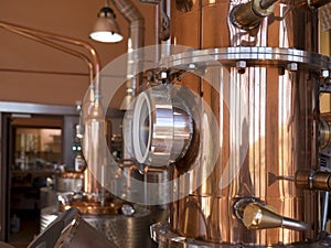 Copper alembic still