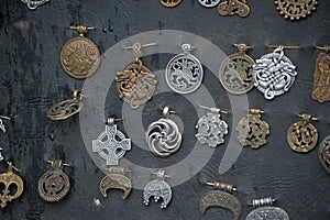 Copper amulets photo