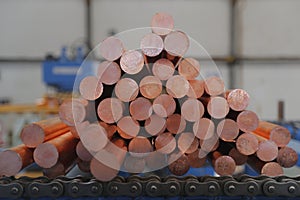 Copper ball, copper column, copper bead processing and production