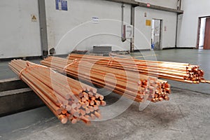 Copper ball, copper column, copper bead processing and production