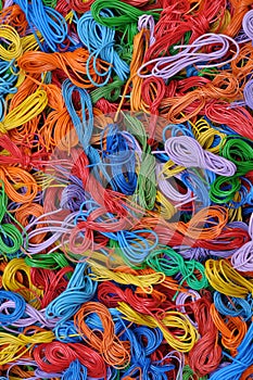 Copper cable scrap recycling