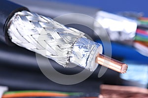 Copper coaxial cable