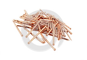 Copper construction nails