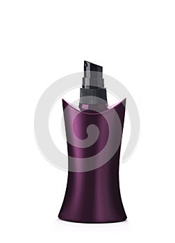 Copper container spray bottle isolated on a white background