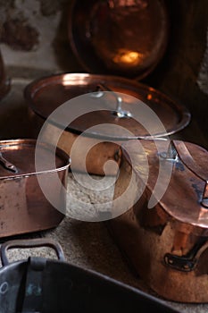 Copper cookware photo