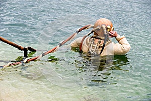 Copper Diving Suit