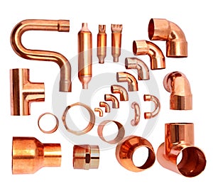 Copper elbows