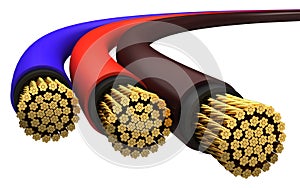 Copper electrical cable