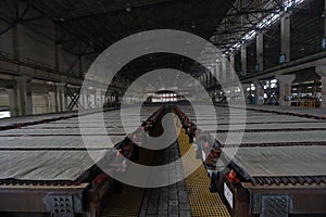 Copper factory drying copper