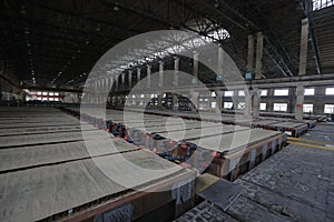 Copper factory drying copper